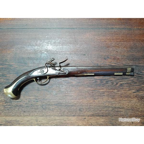 Pistolet r�glementaire de cavalerie et dragons fran�ais - mod�le 1733-1734 - pour Officier - TBE