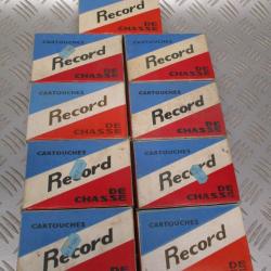 Lot de 90 cartouches carton RECORD de Chasse, 49euros!!!