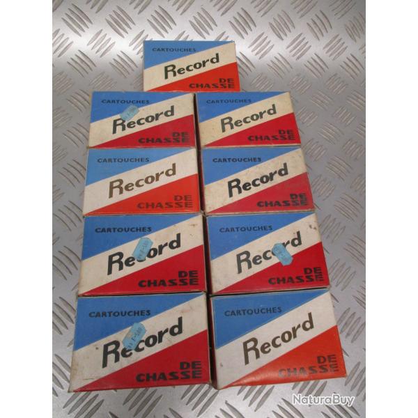 Lot de 90 cartouches carton RECORD de Chasse, 49euros!!!