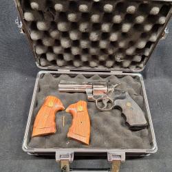 Revolver Colt Python nickel&eacute;, Cal. 357 mag - 1� sans prix de r&eacute;serve !!