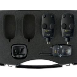Pack d&eacute;tecteurs CARP SPIRIT HD3 ALARM X2 + HDR3