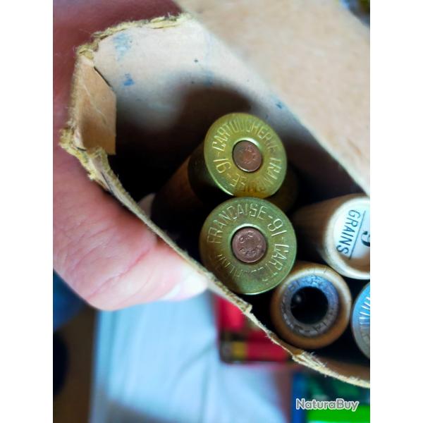 Lot de munitions avec majoritairement du 16 + autres