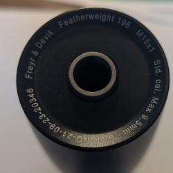 Moderateur de son Freyr & Devik Featherweight 196 M15x100 calibre max 9.5mm