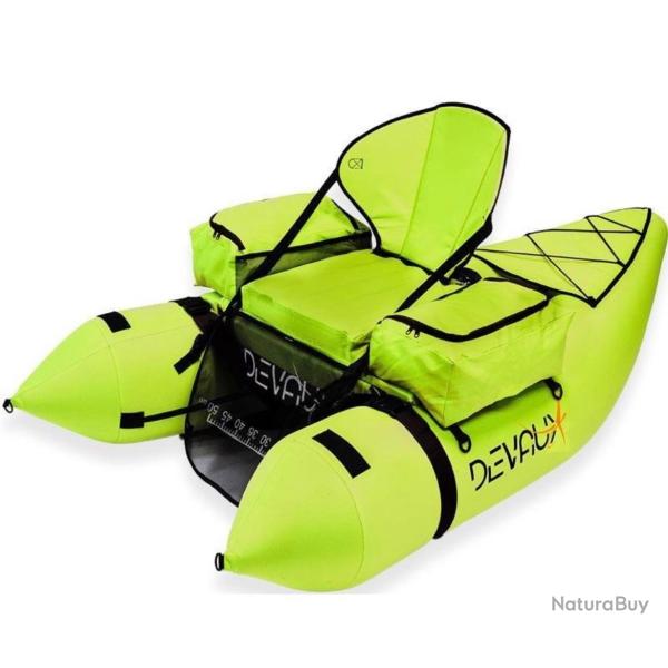 Float Tube Devaux Cap-V2000 Chartreuse - Chartreuse
