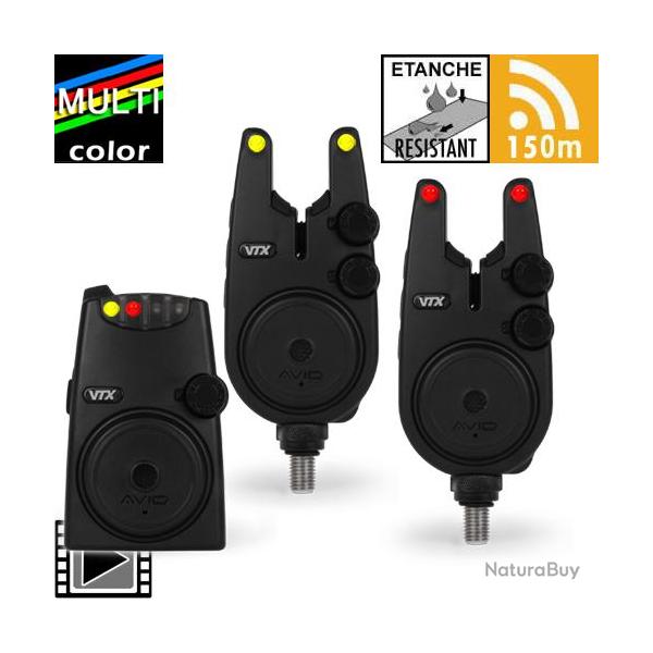 Coffret Centrale 2 D�tecteurs Avid Carp VTX