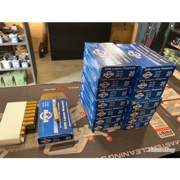 237 munitions 338 lapua magnum PPU 250 grains