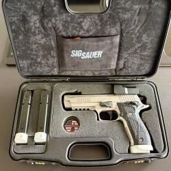 SIG Sauer P226 X-Five Supermatch Custom Works 9mm - TBE, ROMEO1PRO mont&eacute;, 2500 coups