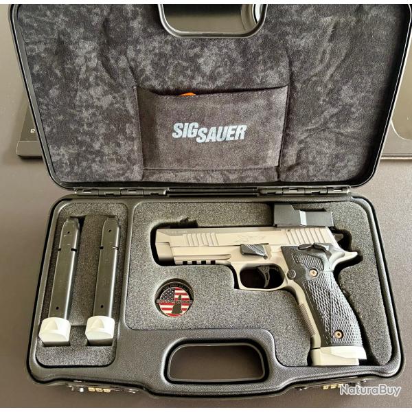 SIG Sauer P226 X-Five Supermatch Custom Works 9mm - TBE, ROMEO1PRO mont�, 2500 coups
