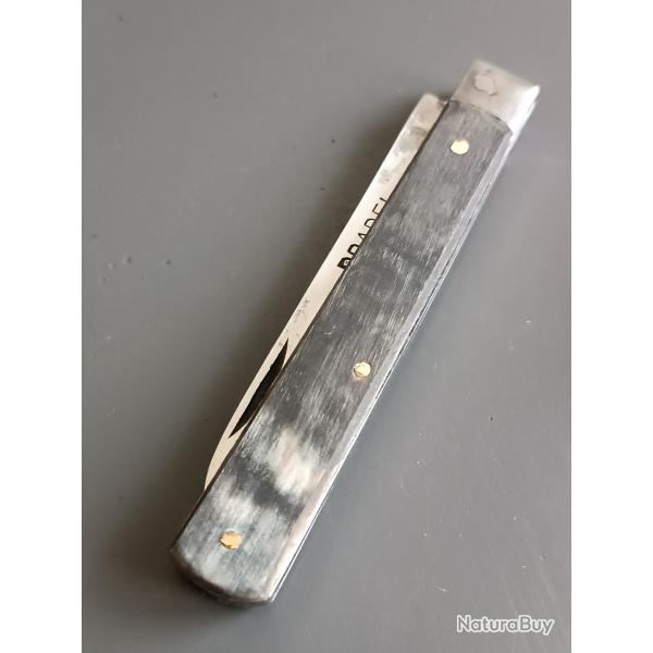 ANCIEN COUTEAU GARONNAIS, PRADEL, THIERS, manche en corne, XX�me.