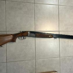 Antonio ZOLI fusil de chasse superpos&eacute; calibre 12/70 crosse BORGNE