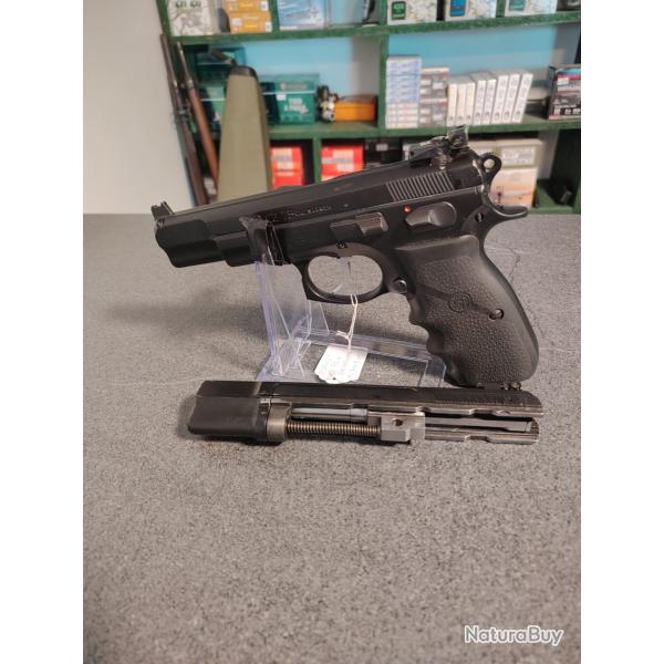 Pistolet CZ75 avec conversion Kadet