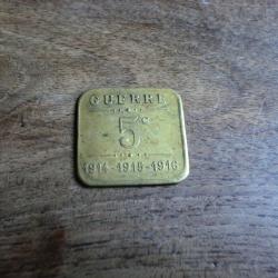 jeton de commerce 5centimes soci&eacute;t&eacute; des grand caf&eacute; de toulouse