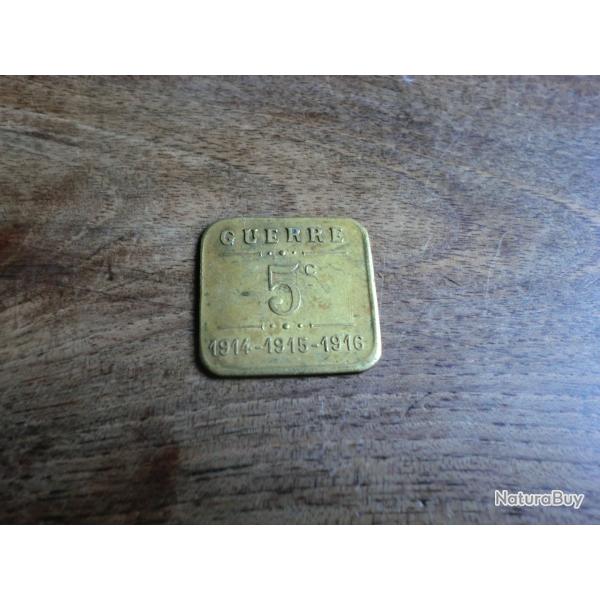 jeton de commerce 5centimes soci�t� des grand caf� de toulouse
