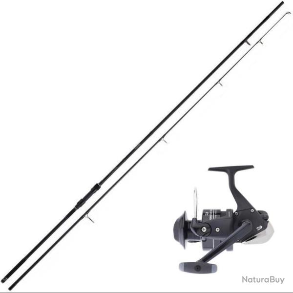Lot de 2 combos carpe Daiwa 3m/3lbs