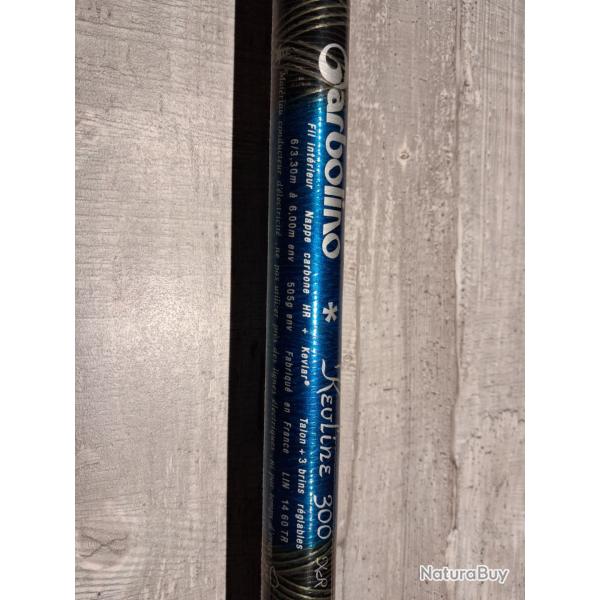 Canne � p�che  garbolino t�l�r�gable et fil int�rieur