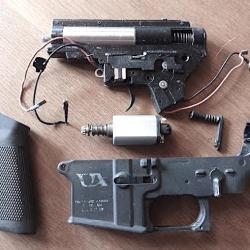 gearbox M4 classic army + pi&egrave;ces