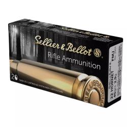 SELLIER & BELLOT 22 HORNET FMJ 45 GRS X20