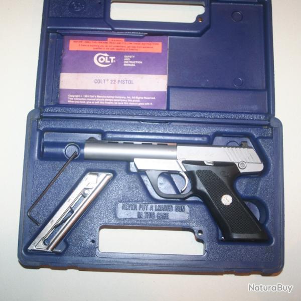 PISTOLET COLT MODELE 22 CALIBRE 22LR