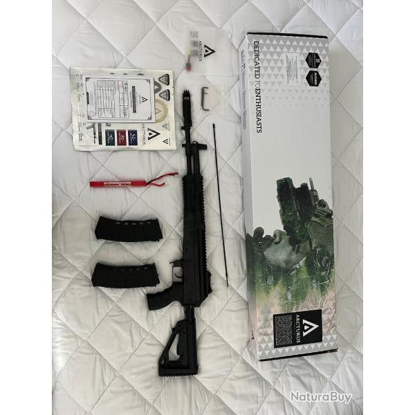 Arcturus AK-12 AEG Noir fusil d'assaut 340 fps