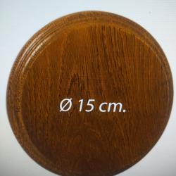 &Eacute;cusson en ch&ecirc;ne pour gr&egrave;s et d&eacute;fense de sanglier 15 cm