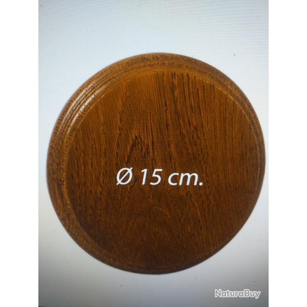 �cusson en ch�ne pour gr�s et d�fense de sanglier 15 cm