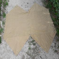 Toile de tente mod&egrave;le 1956
