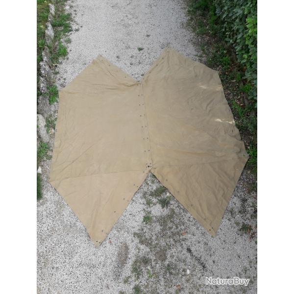 Toile de tente mod�le 1956
