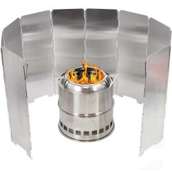 Pare Vent Rechaud Gaz FlameGuard