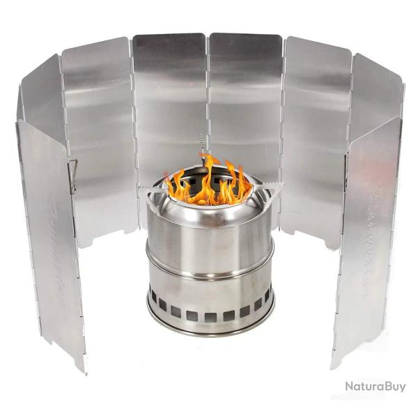 Pare Vent Rechaud Gaz FlameGuard