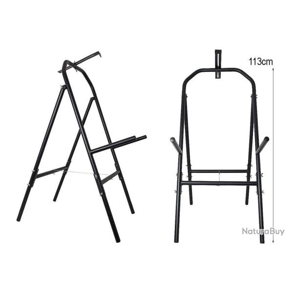 Chevalet pour cible Avalon en m�tal Pour cibles 80cm