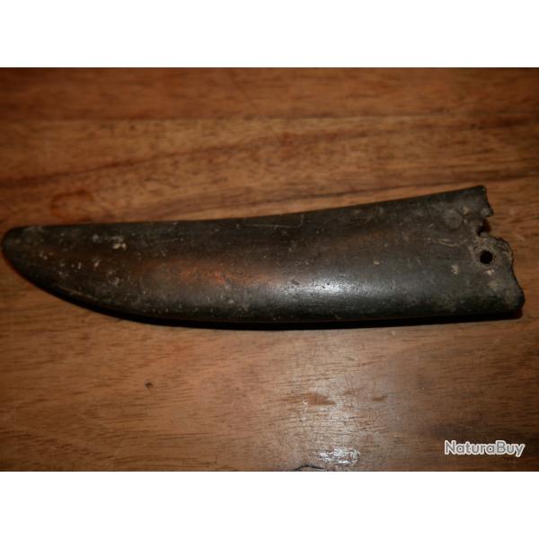 Bouterolle en laiton de fourreau de sabre type petit Montmorency
