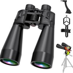 Jumelles 18x70 HD BAK4 &Eacute;tanches IPX7 Longue Distance Astronomie Chasse Tr&eacute;pied Smartphone