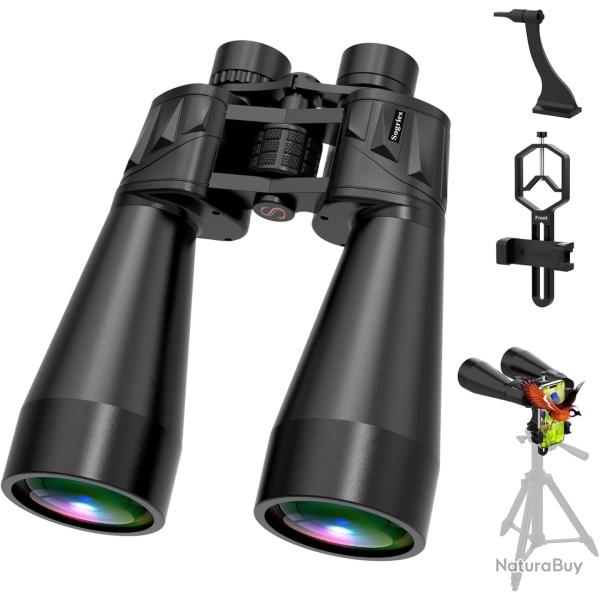 Jumelles 18x70 HD BAK4 �tanches IPX7 Longue Distance Astronomie Chasse Tr�pied Smartphone