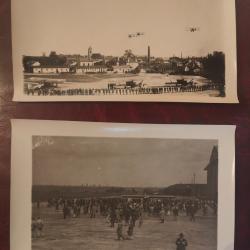 [RARE] Photo d'&eacute;poque - R&eacute;ception Charles LINDBERGH - Le Bourget 1927