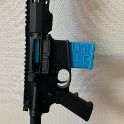 temoin chambre vide ar15 bleu