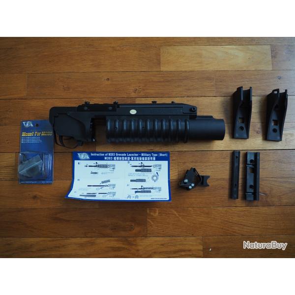 Lanceur 40mm polym�re s&t armament M203