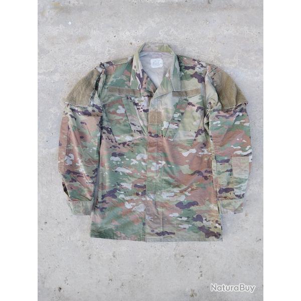 Veste ACU RipStop camouflage Multicam de l'US Army en NyCo