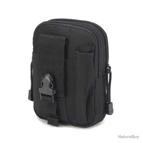 Pochette Molle Compacte Nylon �tanche Grand Rangement Multi Fixation Randonn�e Outdoor