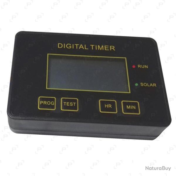 Programmateur digitale pour agrainoir 6 volts
