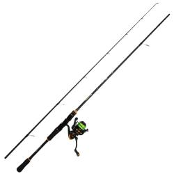 Combo spinning Scratch Tackle Saphir 702 - canne + moulinet pr&ecirc;t &agrave; p&ecirc;cher