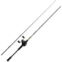 Combo casting Scratch Tackle Saphir 702 - canne + moulinet pr&ecirc;t &agrave; p&ecirc;cher