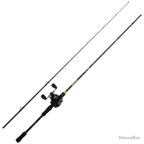 Combo casting Scratch Tackle Saphir 702 - canne + moulinet pr�t � p�cher