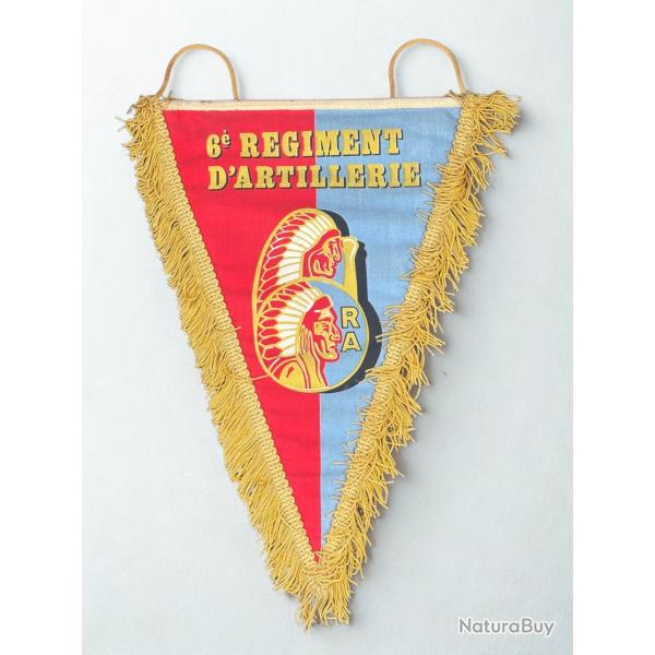 (107.001) Fanion du 6� R�giment d'Artillerie