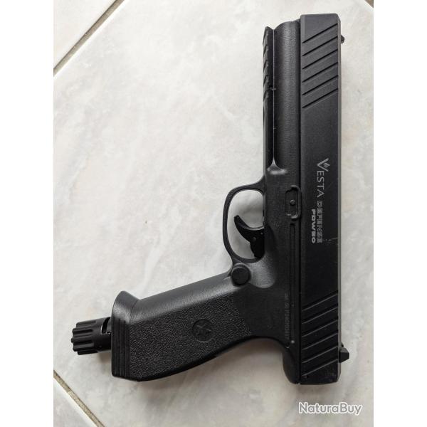 Pistolet de d�fense VESTA PDW50 CO2 �tat neuf