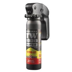Bombe de d&eacute;fense Gel Poivre TW1000 Super 100 Pepper jet 100 ml poign&eacute;e
