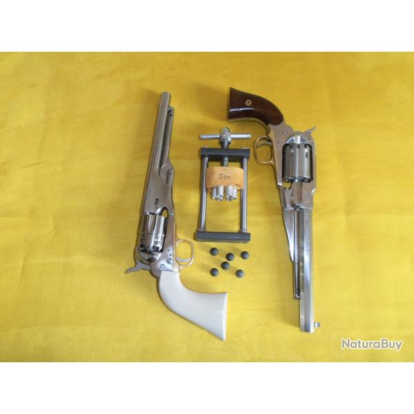 Presse Sp�cifique pour chargement des revolvers Remington et Colt calibre 44