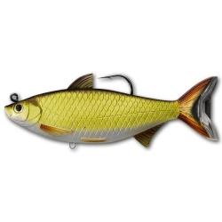 Leurre Souple Live Target Golden Shiner Swimbait 14cm 704 Gold Black