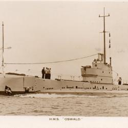 Carte Postale -Le Sous-Marin H.M.S/M. OSWALD 'O'CLASS SUBMARINE Comm.1/5/1929 -N&deg;8142