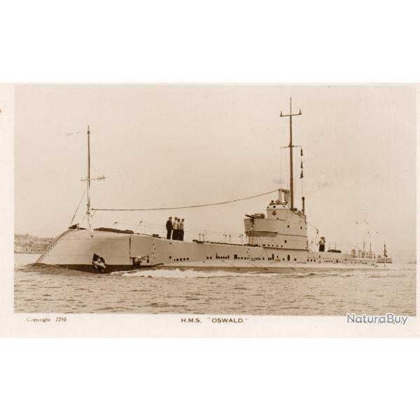 Carte Postale -Le Sous-Marin H.M.S/M. OSWALD 'O'CLASS SUBMARINE Comm.1/5/1929 -N�8142