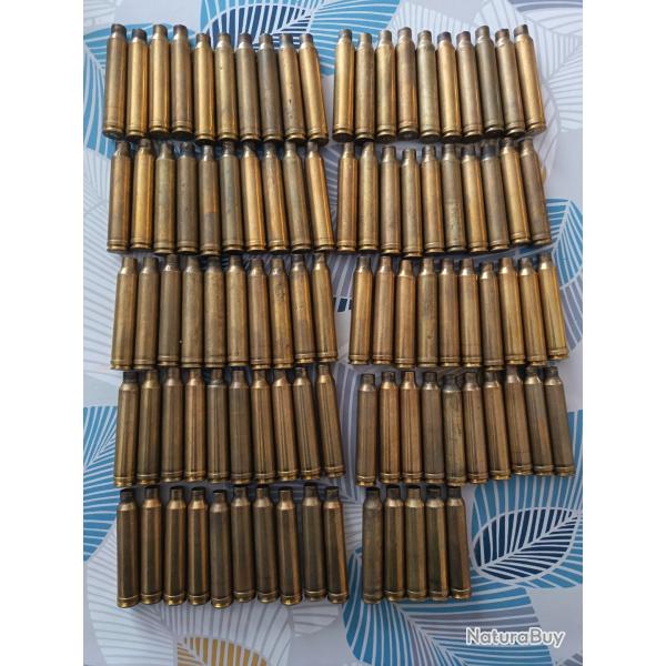 Lot de douilles(95) calibre 300 Win Mag